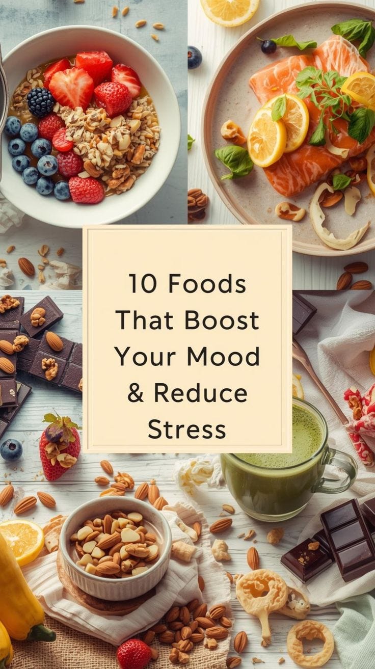 Top 10 Foods That Reduce Stress Naturally | Holistic Wellness